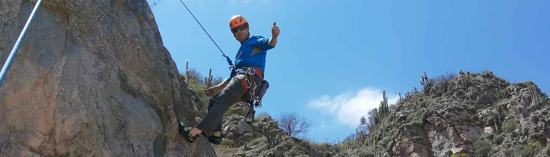 Escalada en roca y en muro