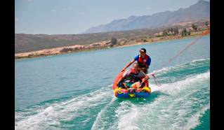 Wakeboarding, water skiing, wakesurfing and water sledding
