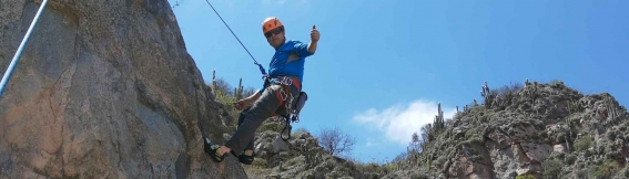Escalada em rocha e em muro